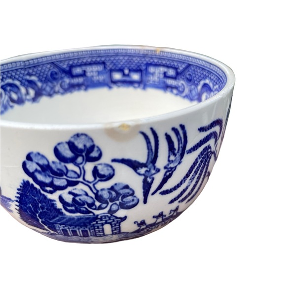 Blue Willow Antique Tea Cups Set of 6 - Picture 6 of 14